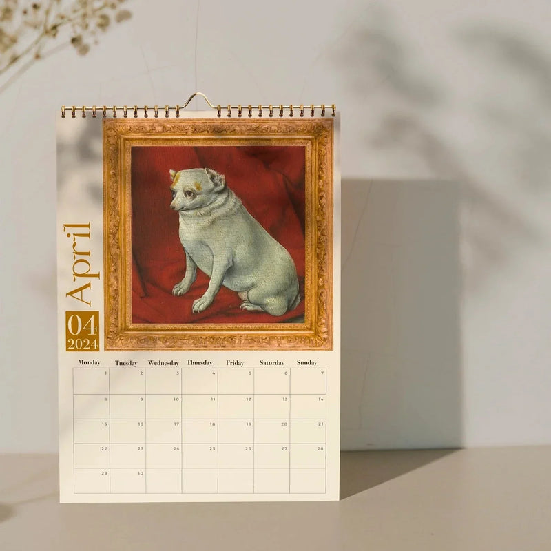 Weird Medieval Dogs 2024 Calendar appledogs uk